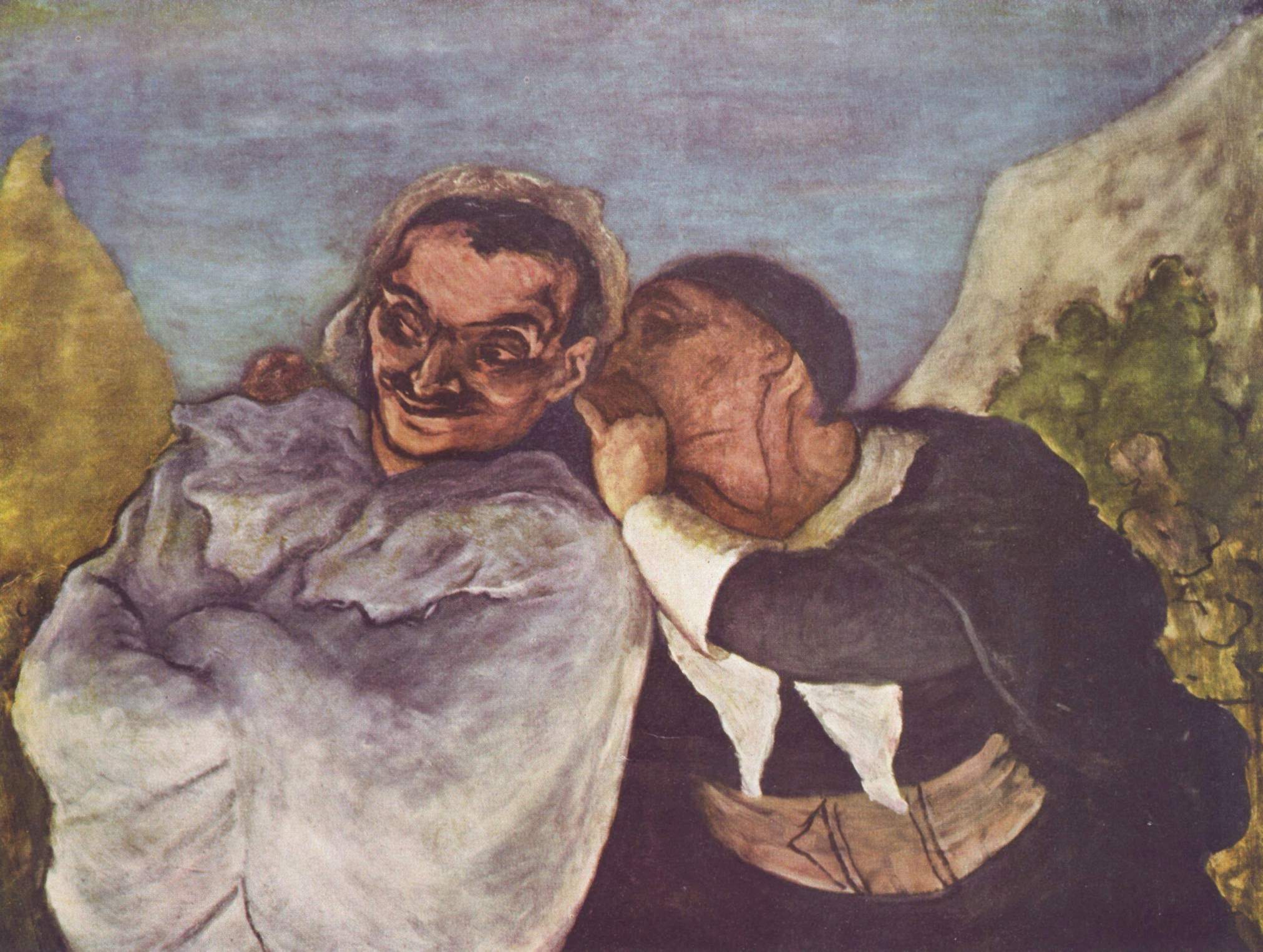 Gossip - Honoré_Daumier_003